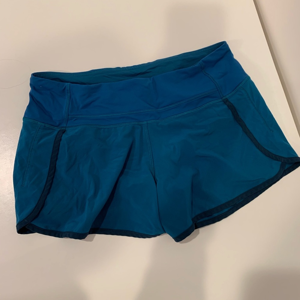 Blue lulu shorts